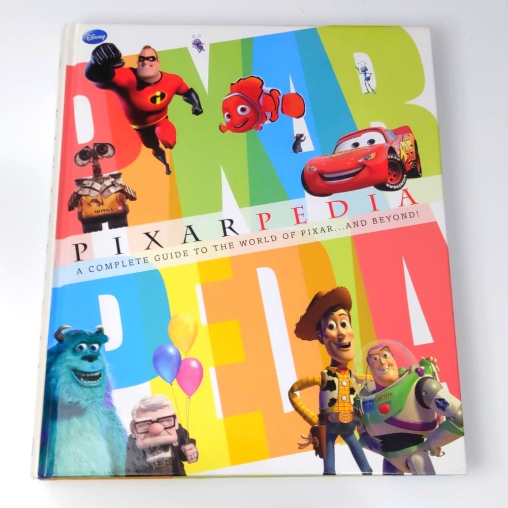 Pixarpedia Hardbound Book A Complete Guide To The World Of Pixar